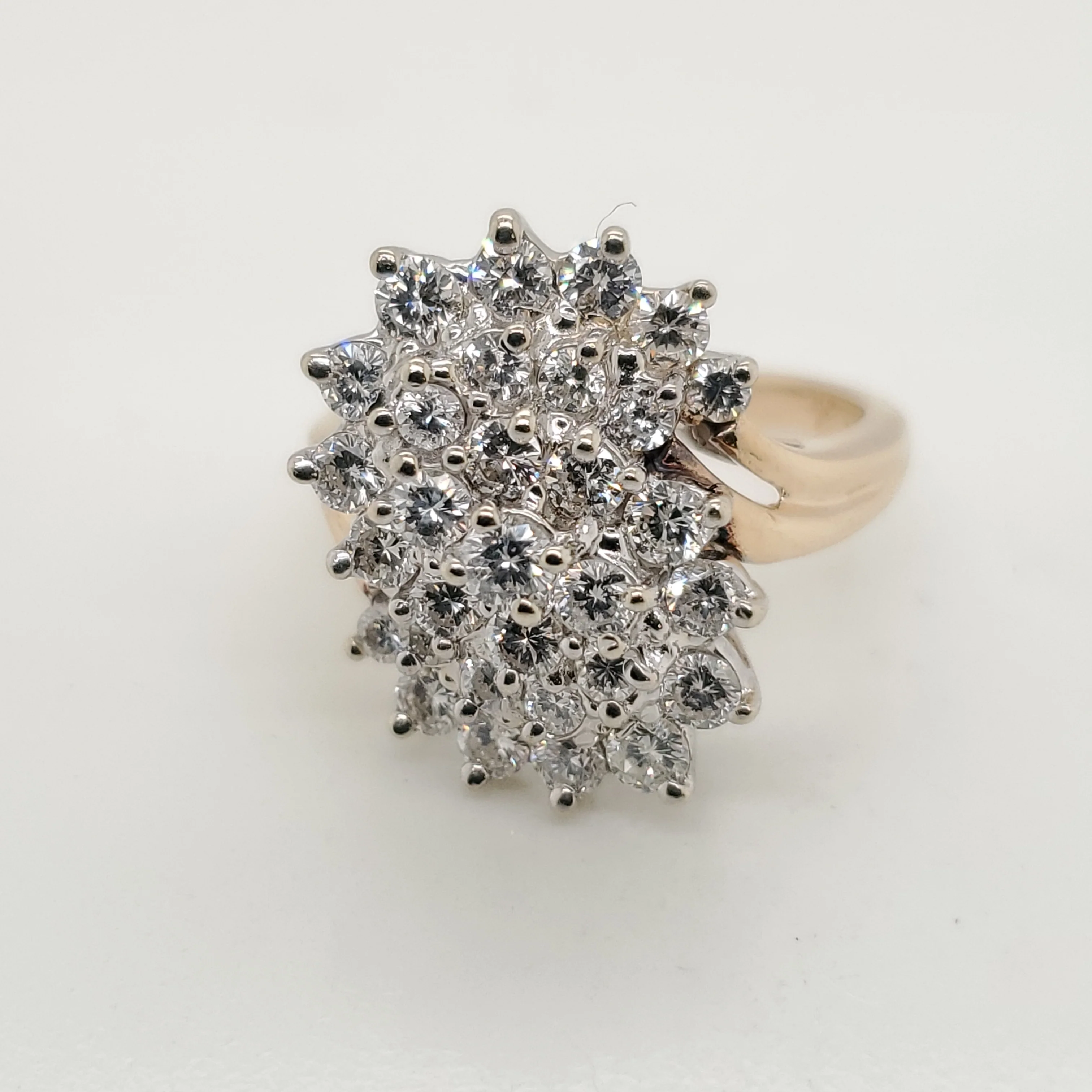 14kt Yellow Gold Diamond Ring