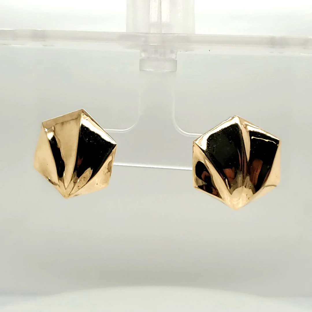 14kt Yellow Gold Earrings