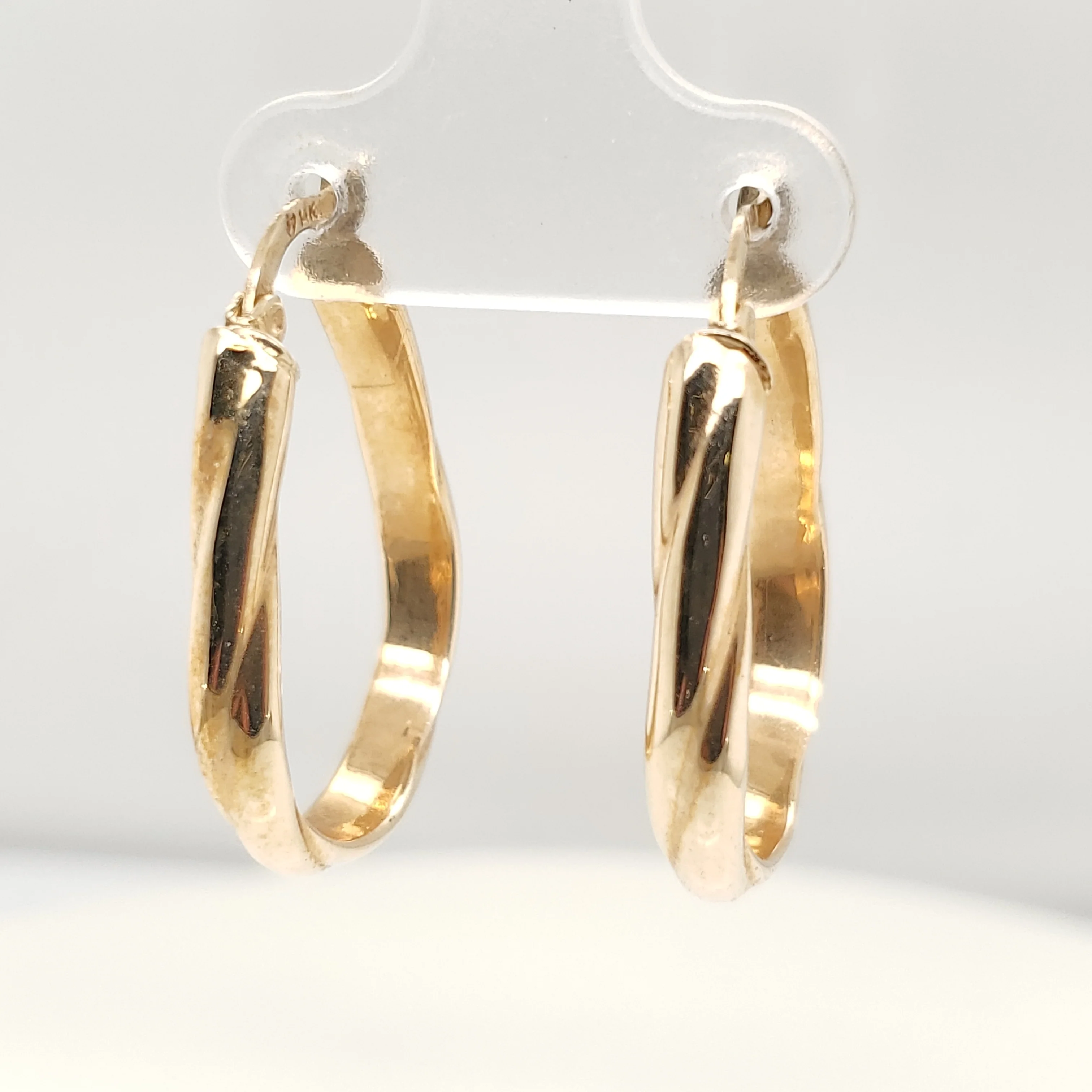 14kt Yellow Gold Hoop Earrings
