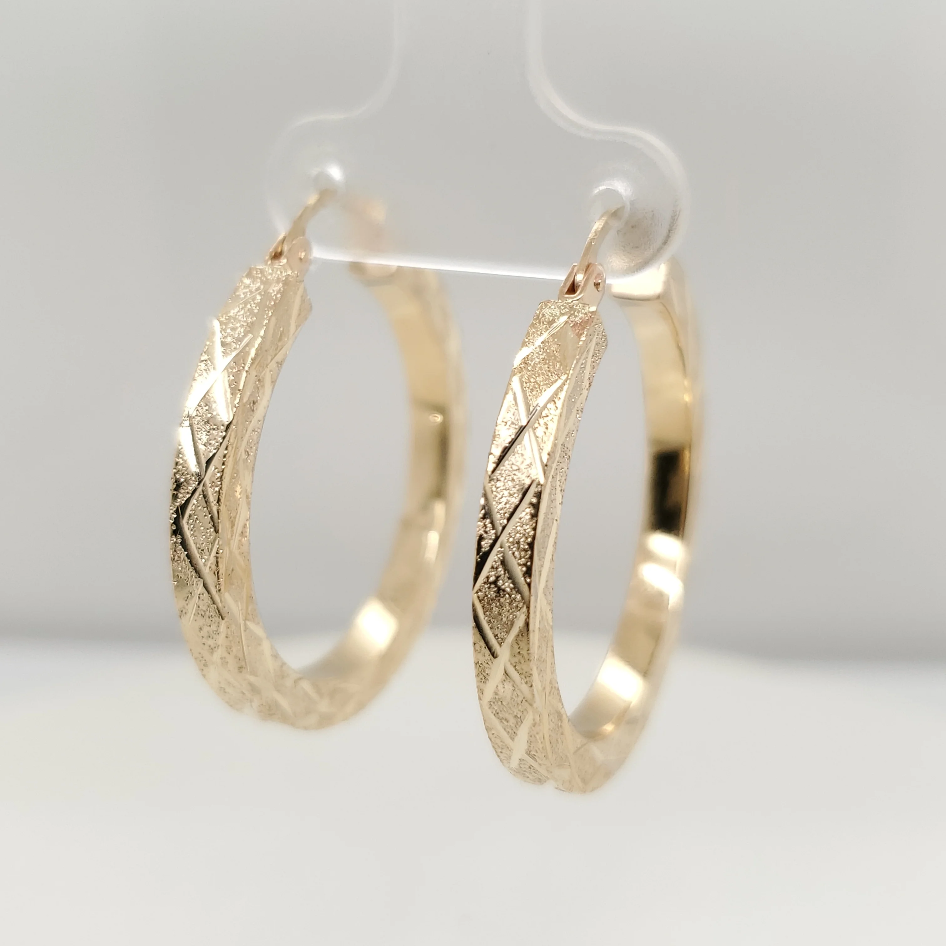 14kt Yellow Gold Hoop Earrings