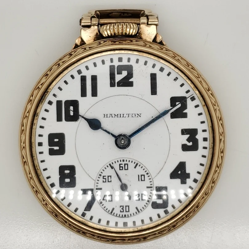 1934 Hamilton Model 992E Pocket Watch