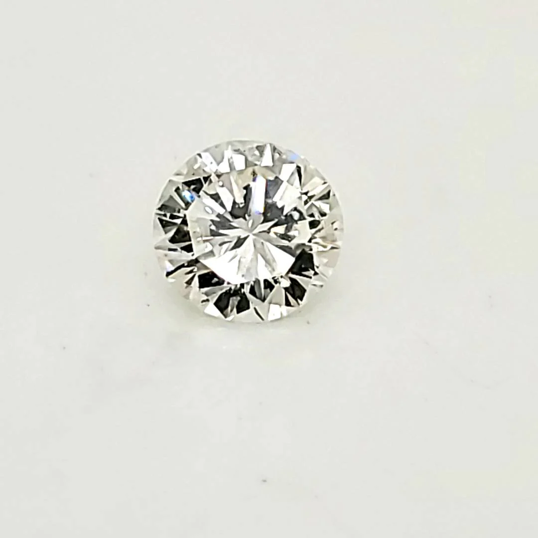 2.02 Carat Round Brilliant Cut Diamond Solitaire Pendant in 14Kt Gold - Image 2