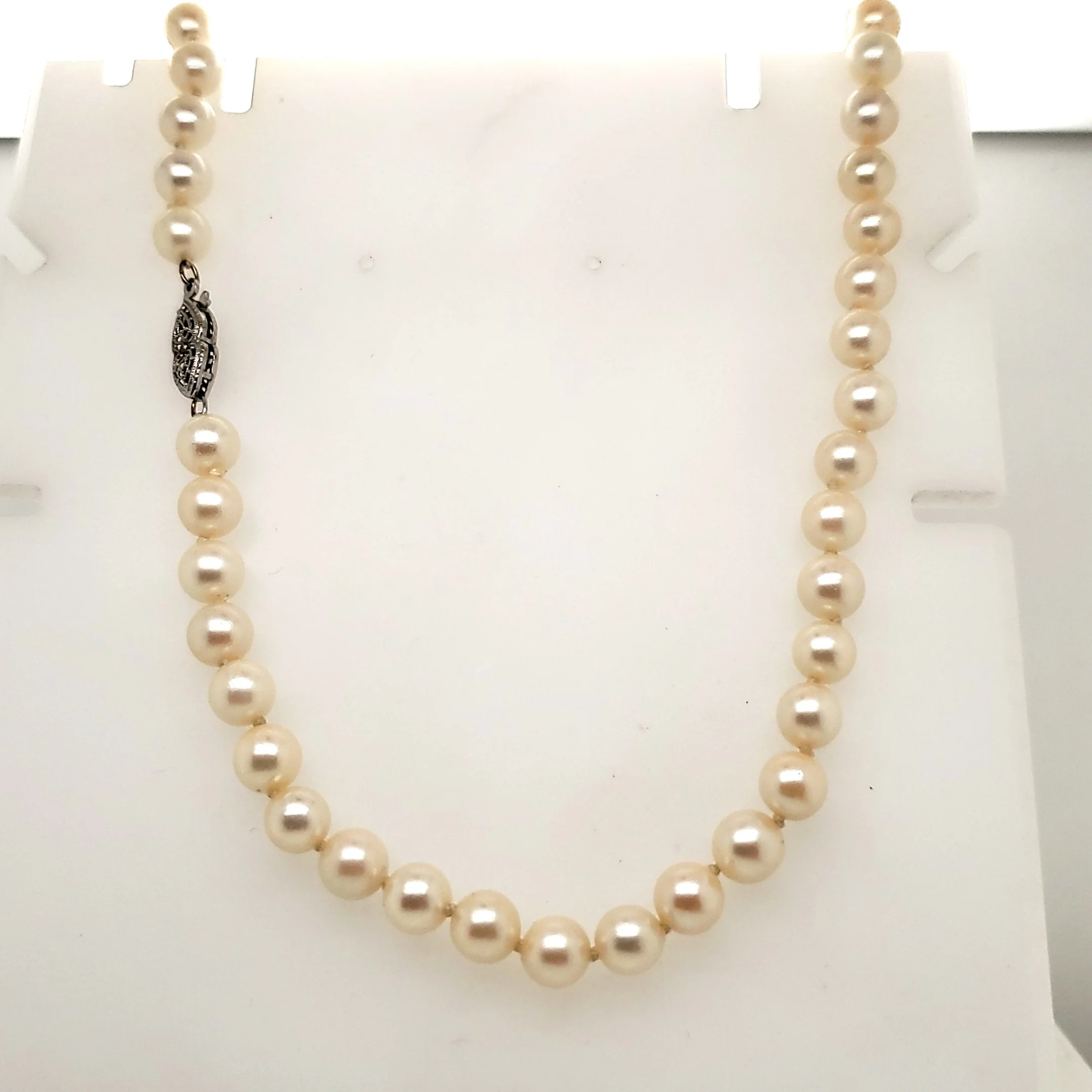 22"" Strand Cultured Akoya Pearl Necklace