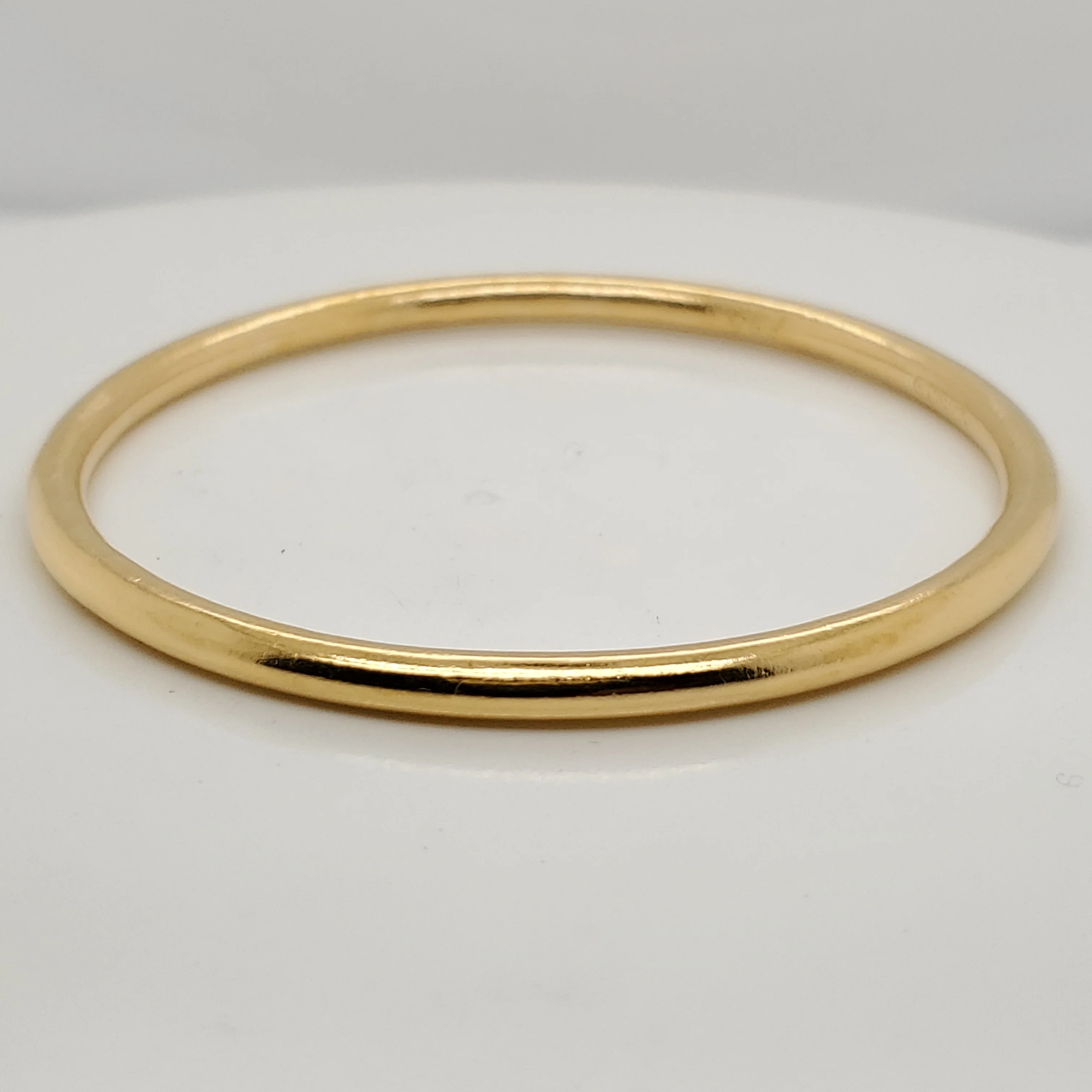 Carolyn Tyler 22Kt Gold Bangle Bracelet
