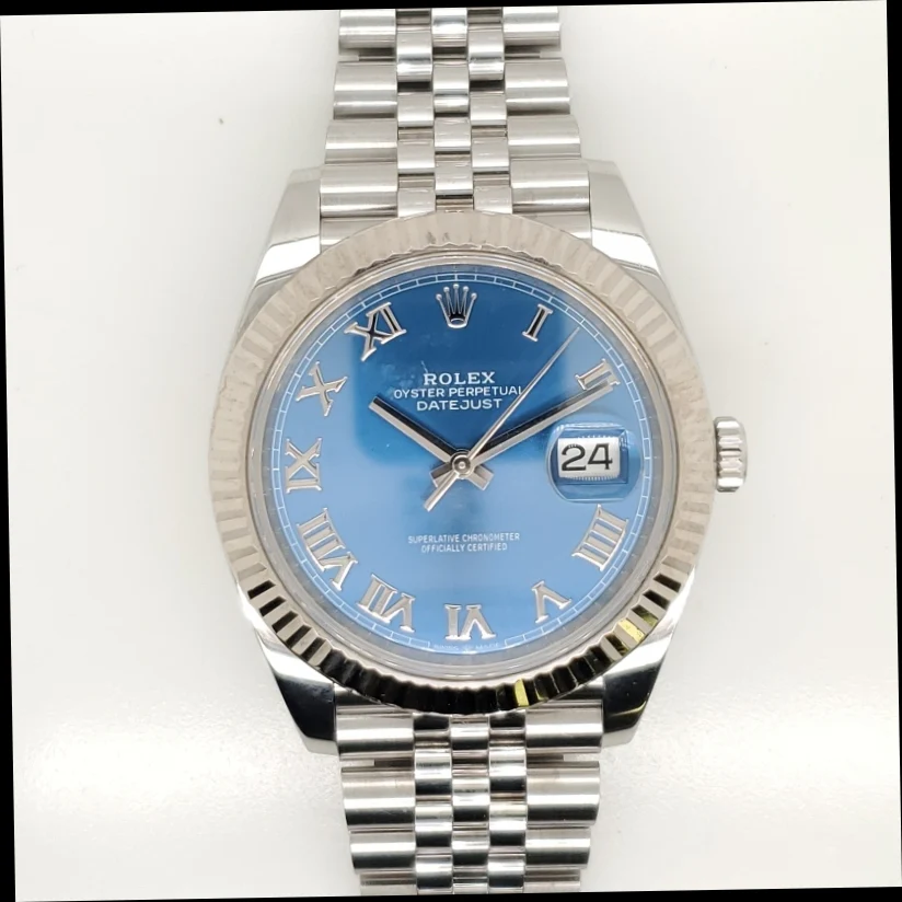 Pre-owned 41mm Mens Rolex Stainless Steel Datejust - Image 2