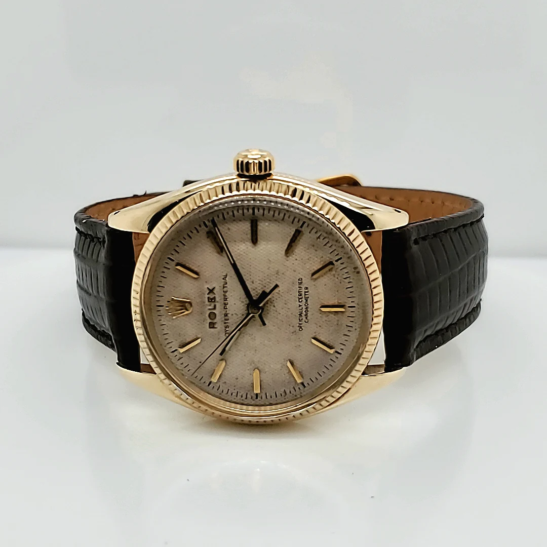 Pre-Owned Vintage 14kt Yellow Gold 1969 Rolex Oyster Perpetual - Image 2