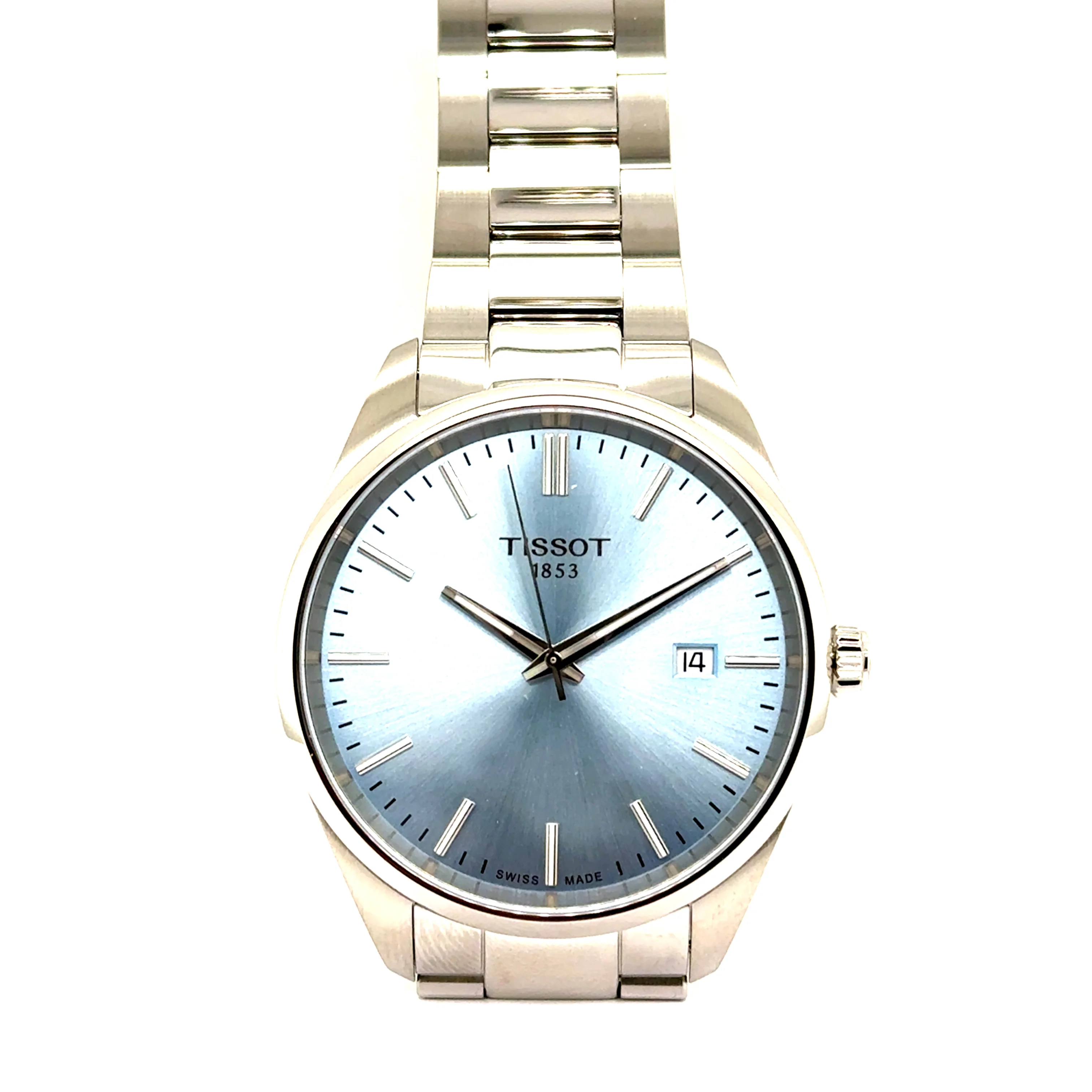 Tissot Pr100 Gts Watch Stainless Steel Case/Bracelet Quartz Movement