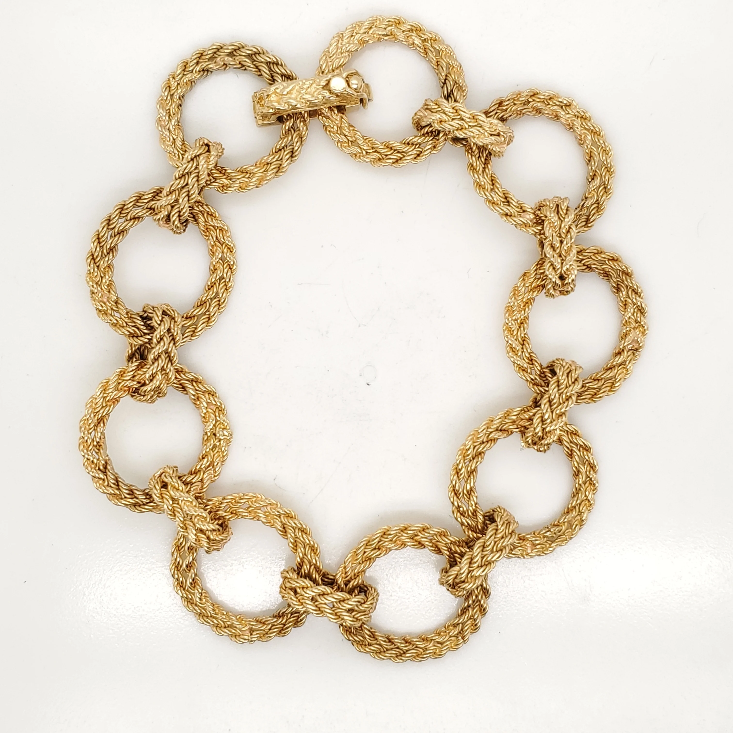Vintage 18kt Yellow Gold Bracelet